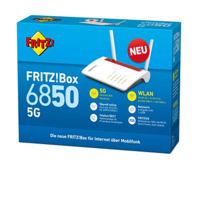 NET AVM Fritz BOX 6850 5G WLAN AC /a