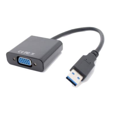 GRU USB3 / USB2 auf VGA Adapter schwarz
