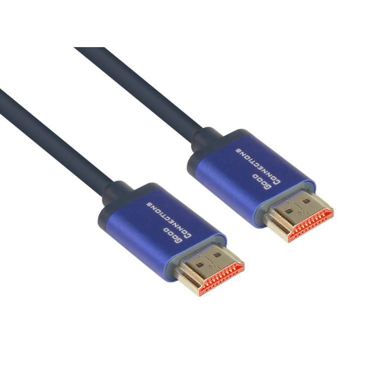 Ultra-High-Speed HDMI 2.1 SmartFLEX Kabel 8K UHD-2 / 4K UHD Aluminiumgeh