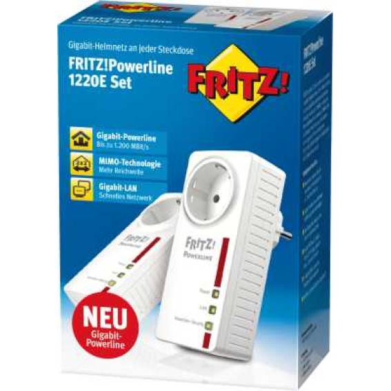 NET AVM FRITZ!Powerline 1220E Set