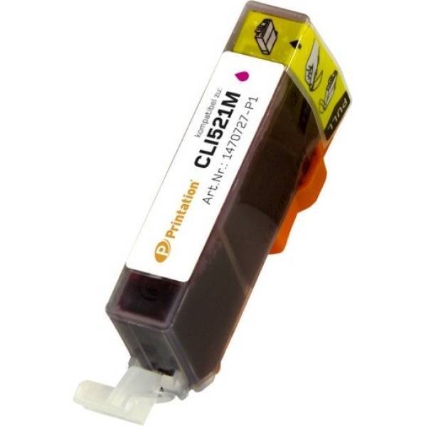 kompatible Tinte Canon CLI-521M Printation Magenta
