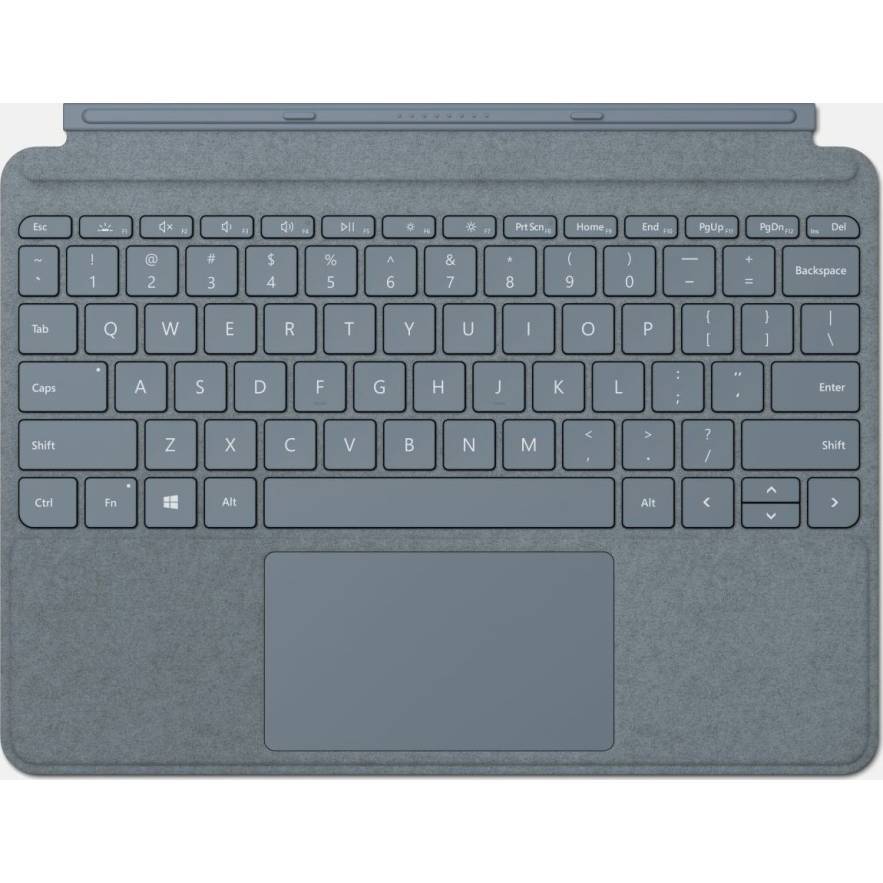 MS Surface Go 2 Type Cover Eisblau