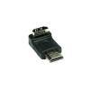 GC Adapter HDMI 19pol Stecker/Buchse gewinkelt nach UNTEN Good C