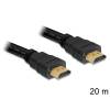 Kabel High Speed HDMI mit Ethernet – HDMI A Stecker an HDMI A Stecker 20m,