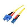 LC TO SC FIBER PATCH CABLE .