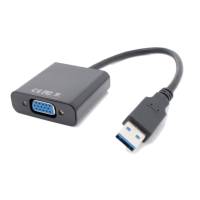 USB3 / USB2 auf VGA Adapter schwarz