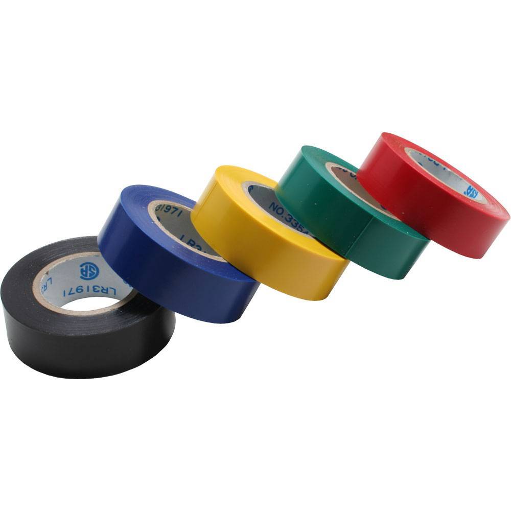 Isolierband 5er Pack div.Farben 18mm