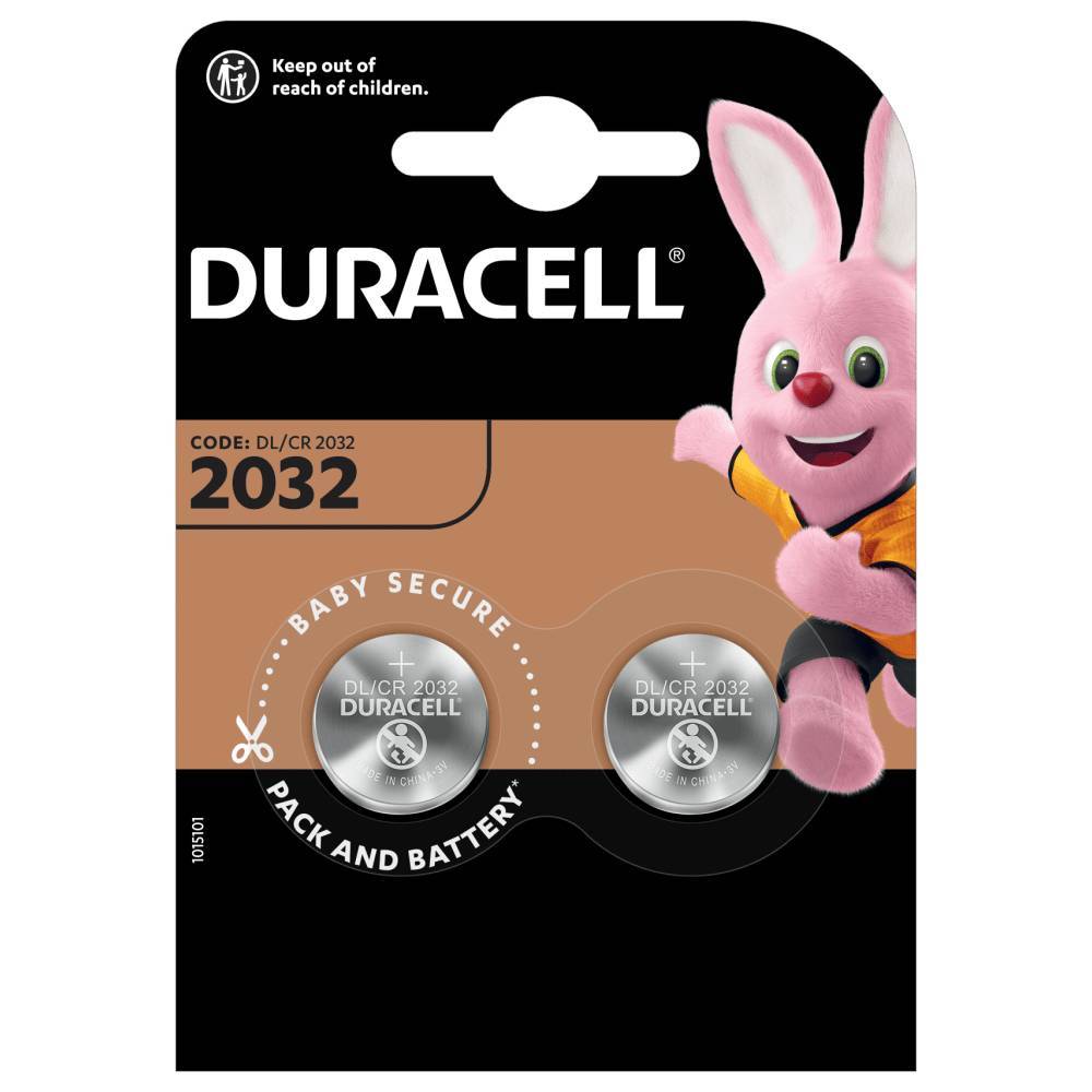 Batterie Duracell Lithium CR 2032 B2 2-er