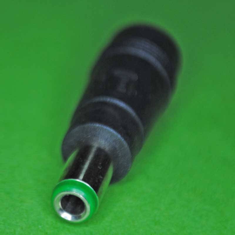 DC Stecker Adapter 5.5x2.1mm auf 6.0x3.0mm grü