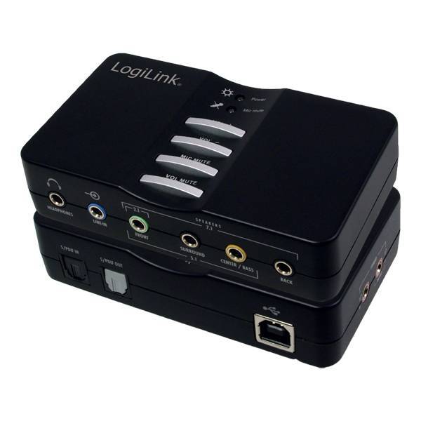 Soundkarte Logilink USB Sound Box 7.1 Dolby