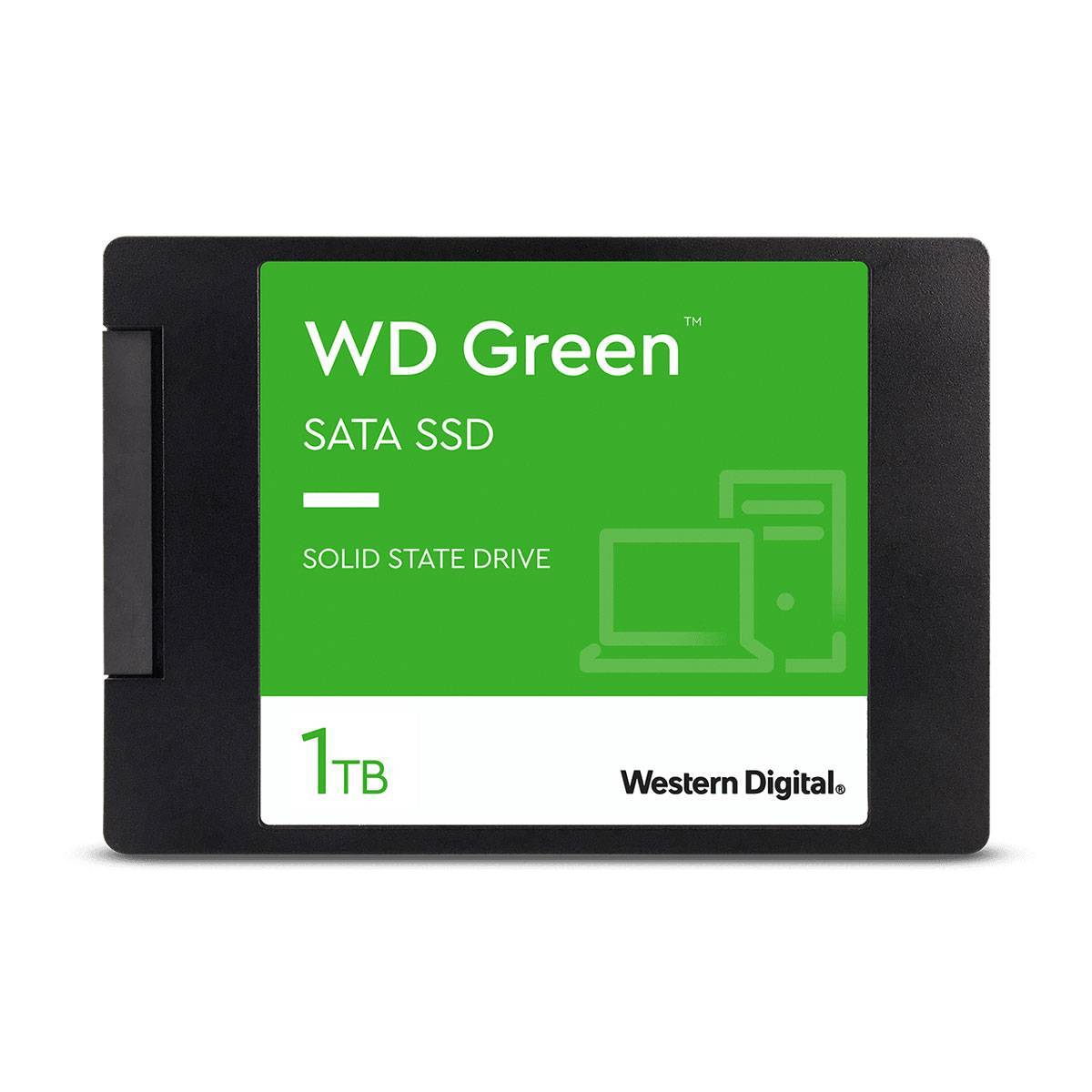 SSD Festplatte WD Green WDS100T2G0A 1TB 2.5\"