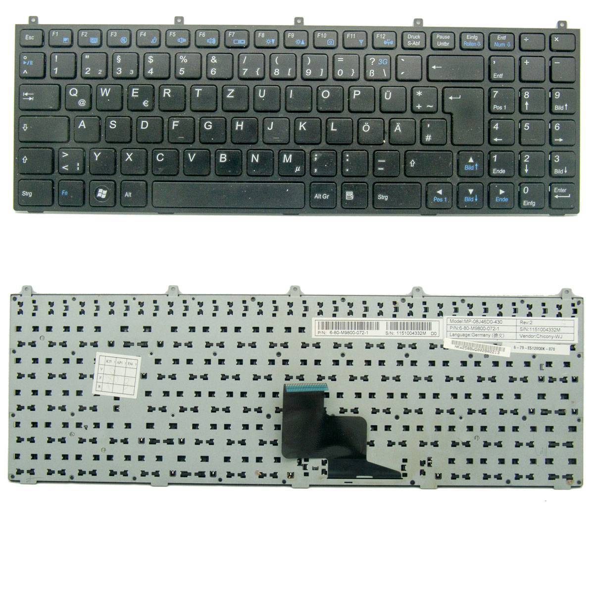 Tastatur Terra 151x/154x/171x gebraucht