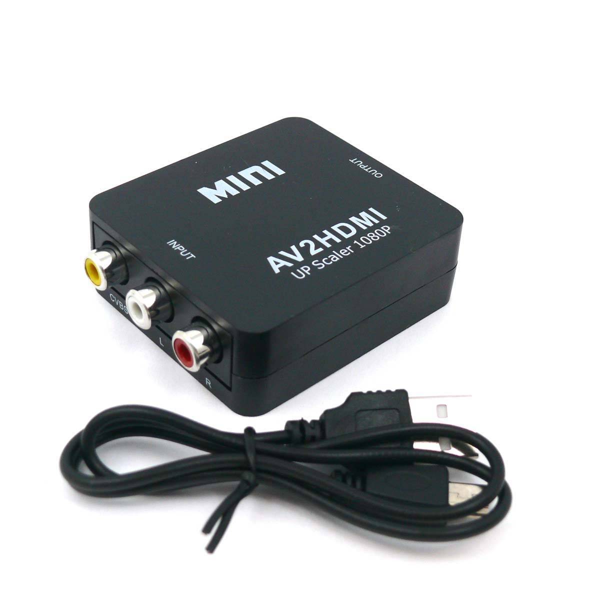 Kabel YUV Coax auf HDMI Konverter Adapter
