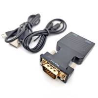 VGA auf HDMI Konverter mit 3.5 Audio