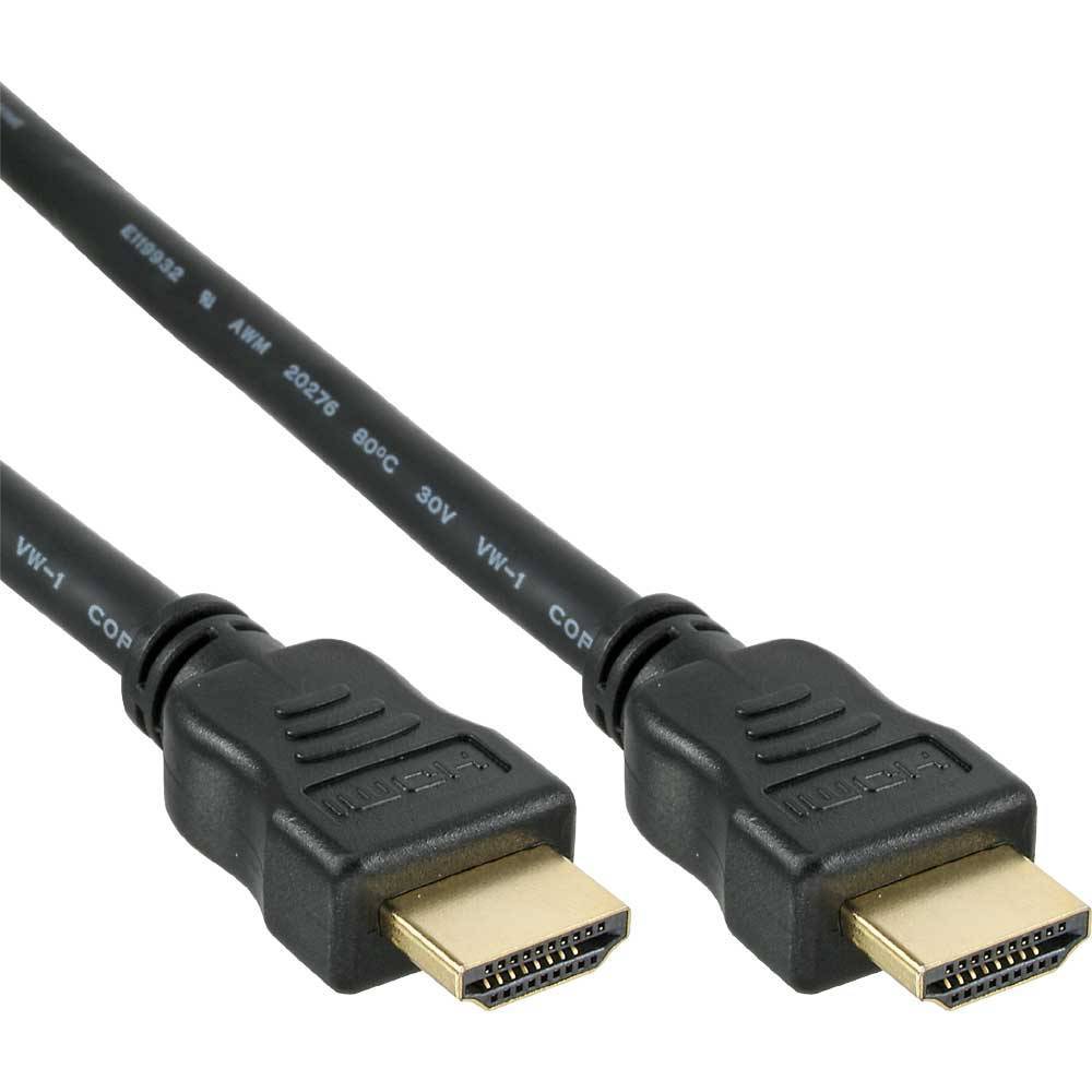 HDMI auf HDMI Kabel 0,5m Premium Inlin