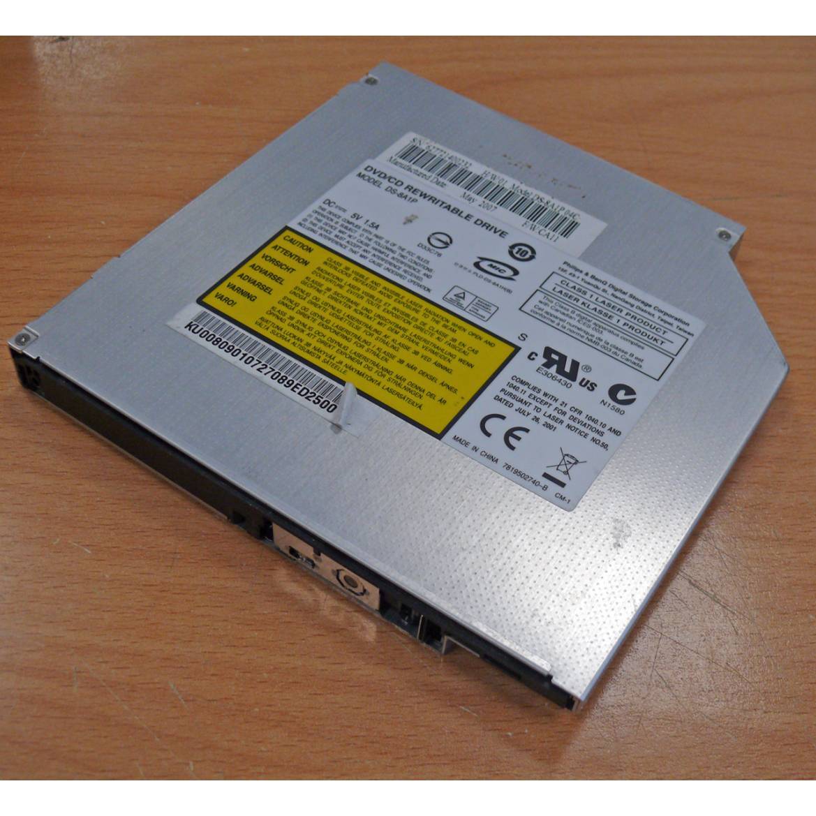 DVD-Brenner Philips DS-8A1P Slim SATA gebraucht