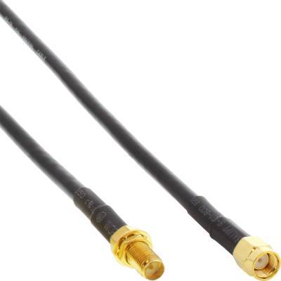 WLAN Kabel R-SMA-Stecker/Kupplung 2m