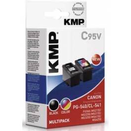 KMP MULTIPACK C95V 2er-Pack Schwarz,