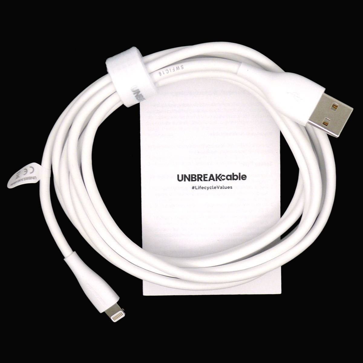 Lightning auf USB 2m weiss UNBREAKcable