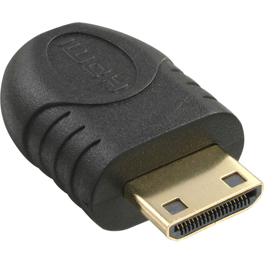 InLine HDMI Adapter Mini HDMI C Stecker auf Micro HDMI D Buchse vergold