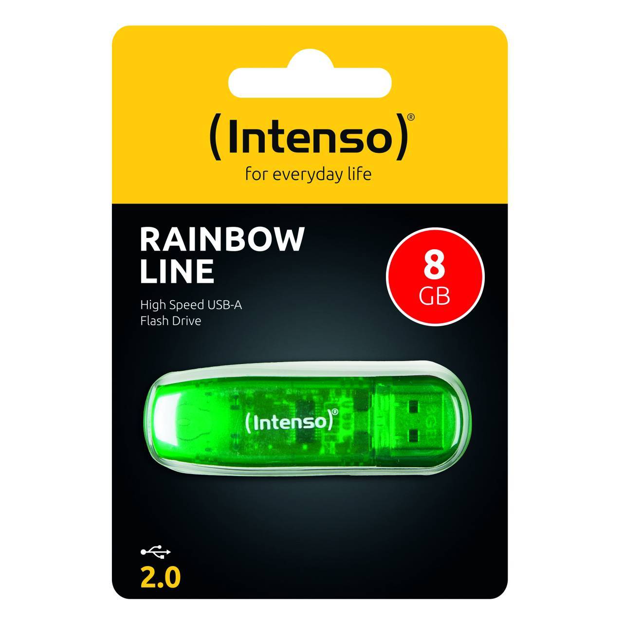 Speicherstick 8GB Intenso Rainbow USB2