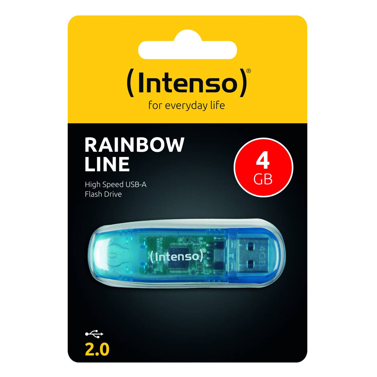 Speicherstick 4GB Intenso Rainbow USB2