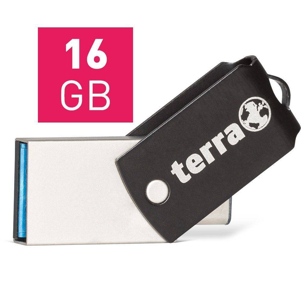 Speicherstick 16GB Terra USThree A+C USB3.1
