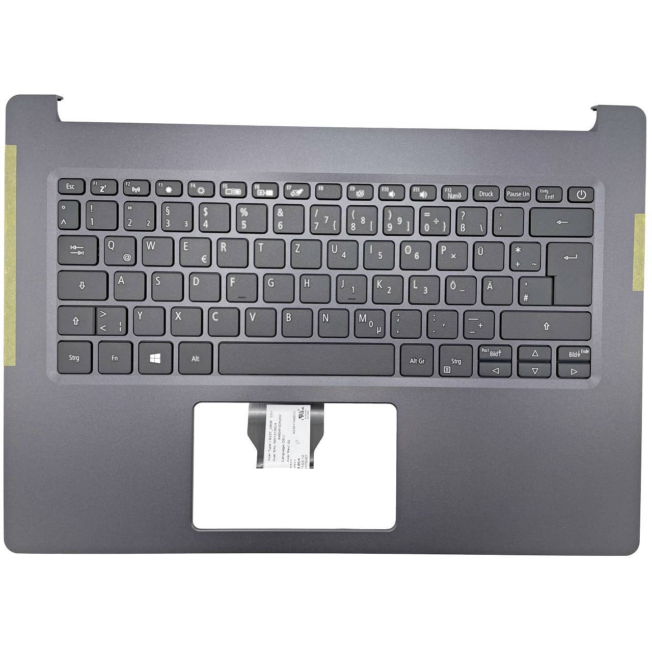 Acer Tastatur +Cover A514-52 schwarz
