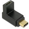 USB-C Adapter gewinkelt Delock un/ob