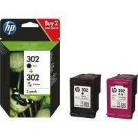 HP 302 Doppelpack 1xschwarz+1xcolor