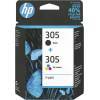 HP 305 schwarz + Farbe 120/100 S.