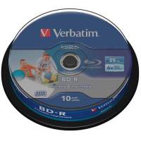 Rohling Verbatim BD-R 25GB 6X 10er Printable