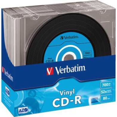 Rohling 10er 80/700 Verbatim Vinyl 52x SC