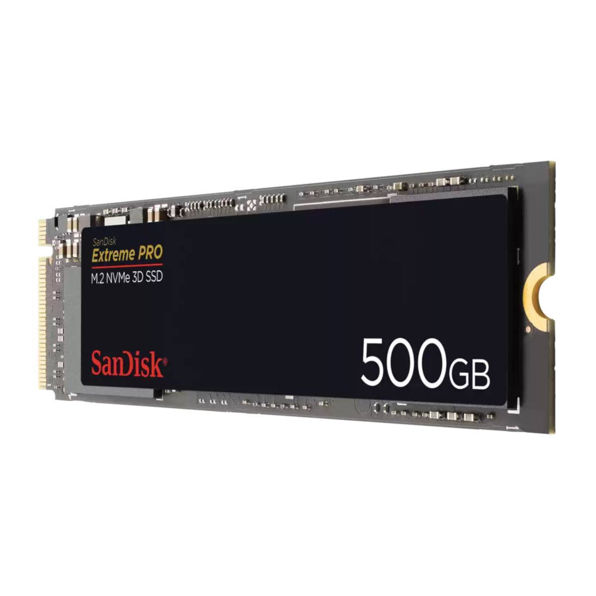M2 PCIe 500GB Sandisk Extreme PRO