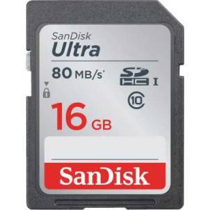 SD Speicherkarte 16GB SanDisk CL10 UHS-I