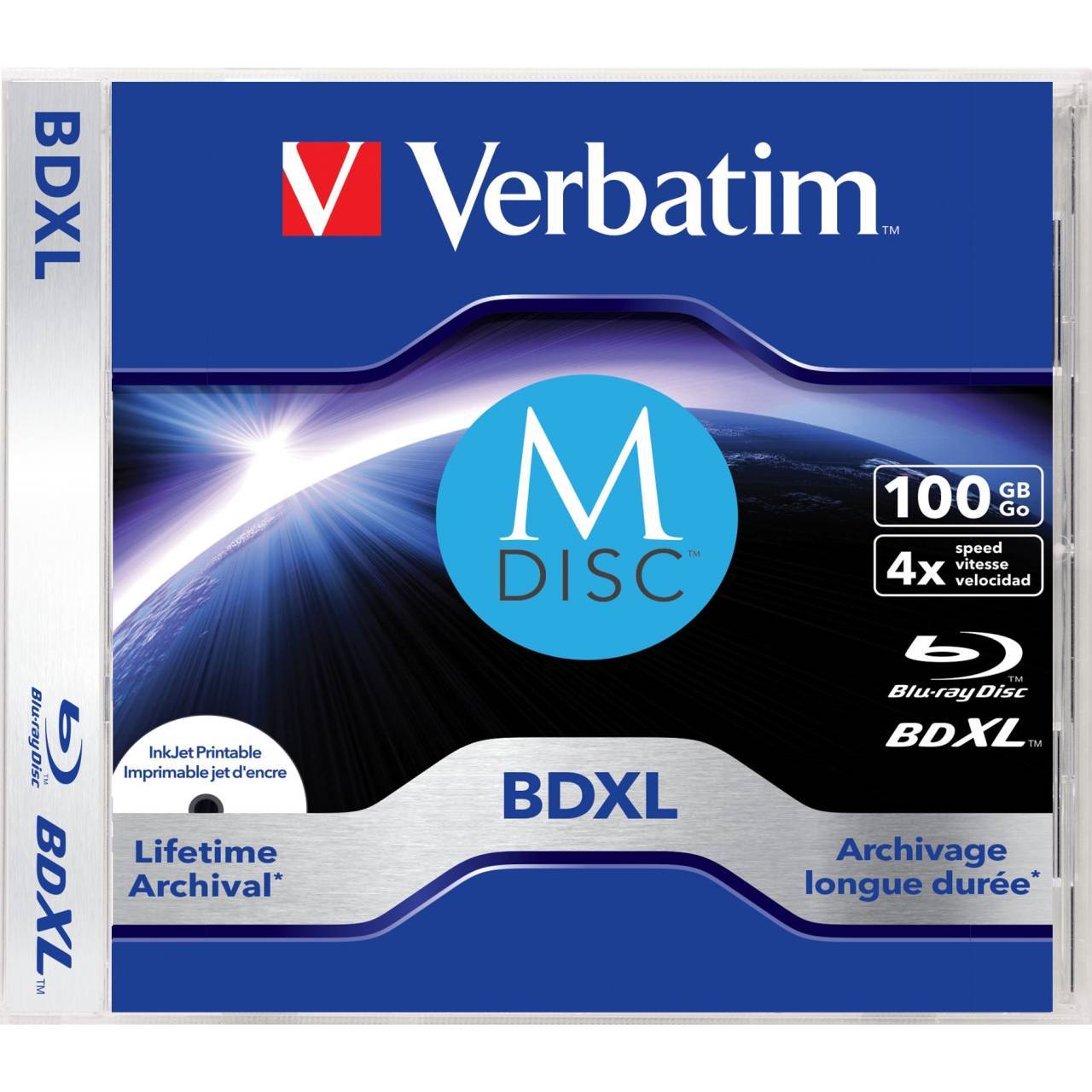 Rohling BD-R100GB Verbatim 4x M-Disc BluRay