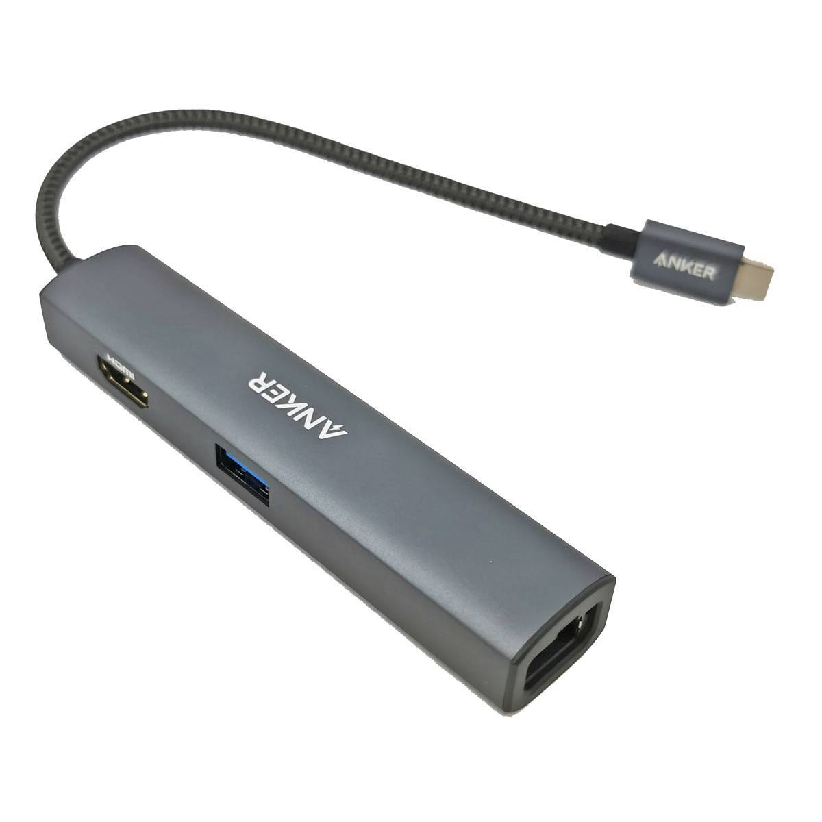 USB-C Adapter auf HDMI/3x USB3/LAN