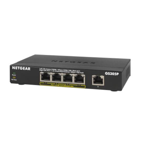 Switch 5port Netgear GS305P POE+
