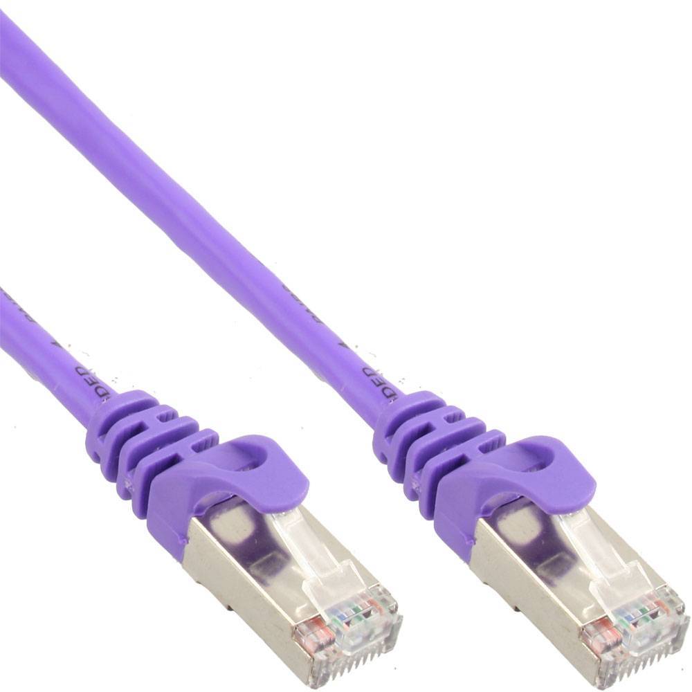 Netzwerkkabel CAT5 Patchkabel 5m purple 72505P
