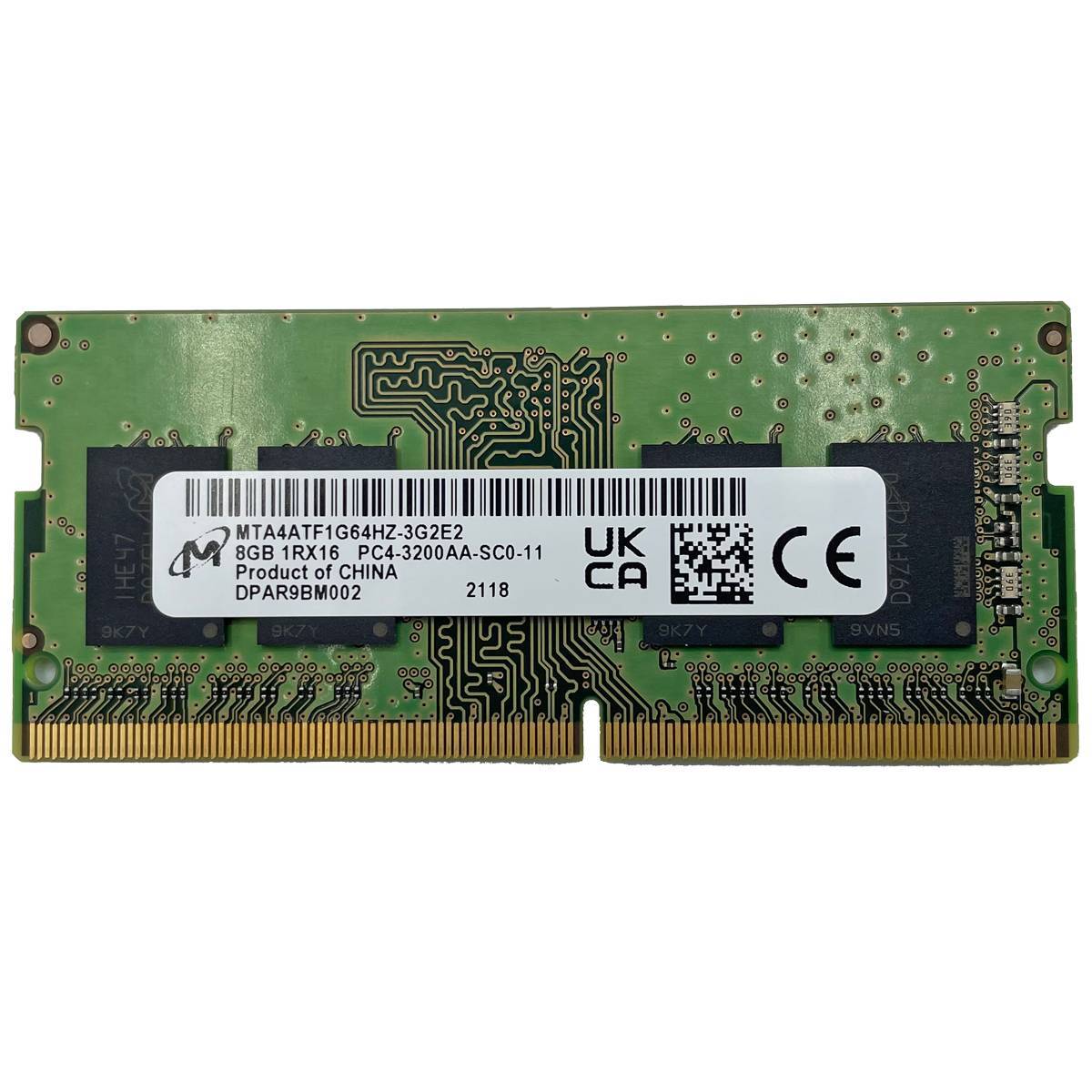 8192MB Micron DDR4 3200 1x8GB Lenovo