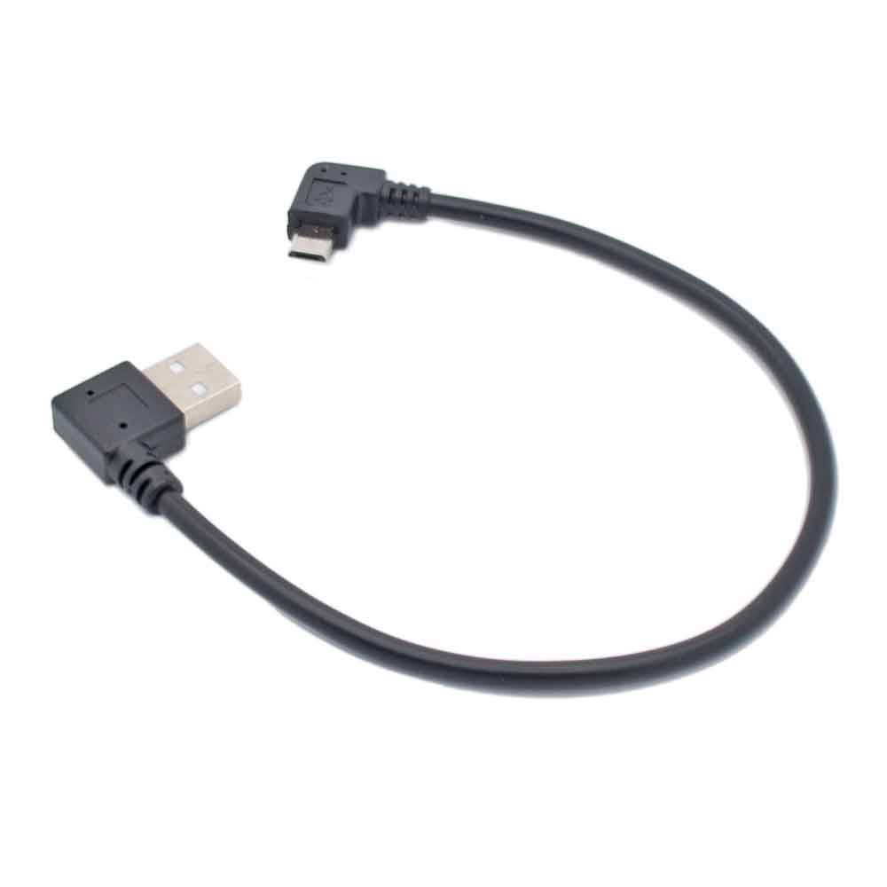 USB-A auf micro B (m) Winkel R 25cm