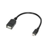 USB micro OTG 0,1m USB-A Buchse