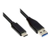USB-C auf A Kabel 3.0 0,5m
