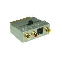 Kabel SCART Premium Adapterstecker auf 3x Cinc