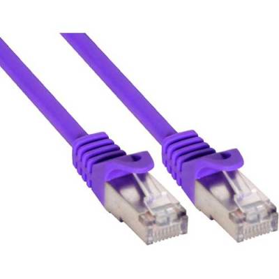Netzwerkkabel CAT5 Patchkabel 3m purple 72503P