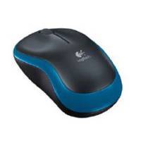 Maus Logitech M185 Wireless Mouse blau
