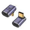 USB4 USB-C Winkel w-m 40Gbps 100W 90