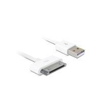 USB2 Delock Lightning auf USB 1,8m weiß