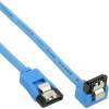 Kabel SATA 0.15m Winkelstecker blau