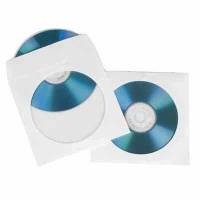 Hama CD/DVD Papierhüllen 100 Stück